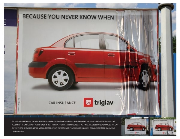 Car insurance ad