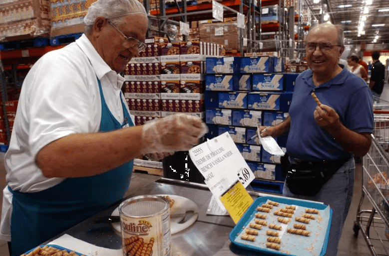 Costco's free samples