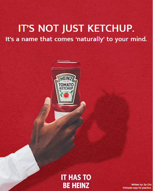 Heinz's ad copy