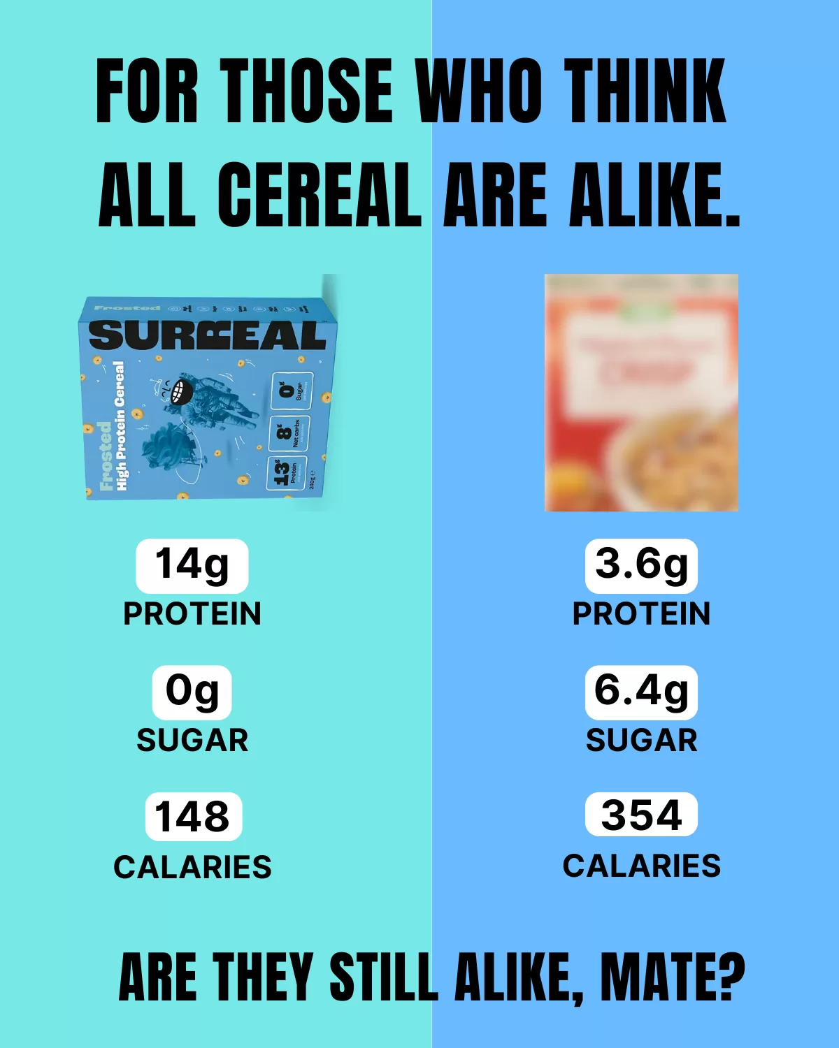 Cereal's Advert Sample